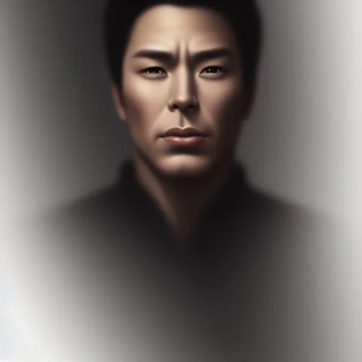 image: portrait generated with Midjourney v1